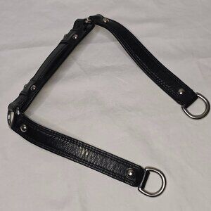 Coach MADISON Black Leather REPLACEMENT STRAP ONLY